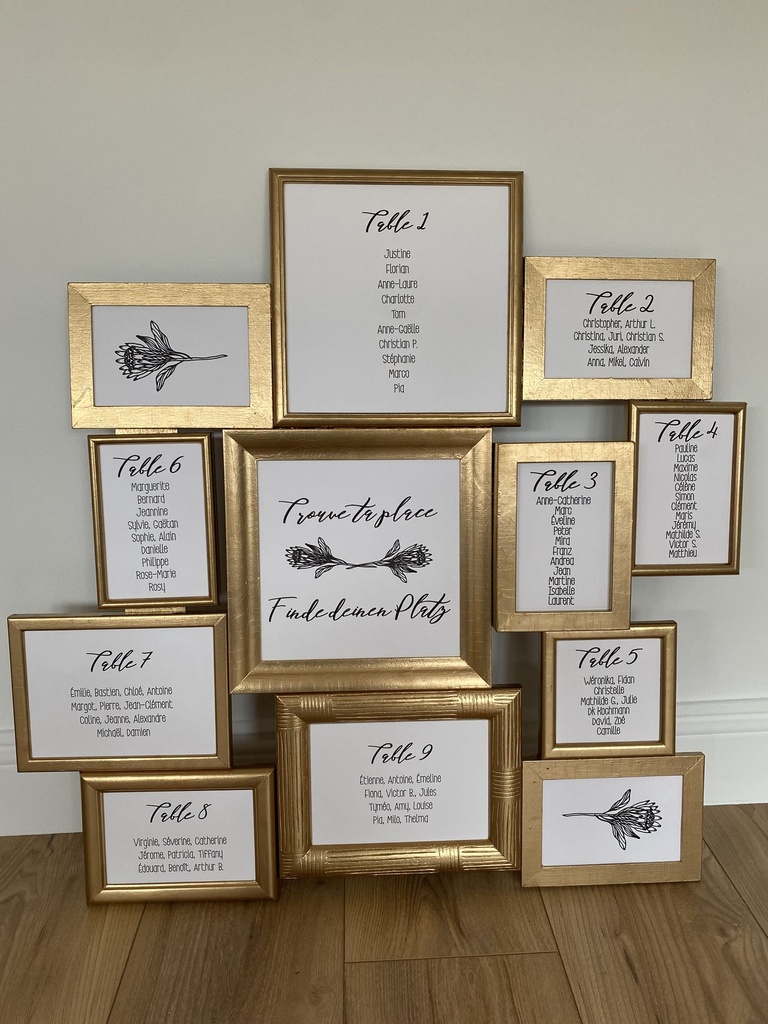 Tableau Plan de Table